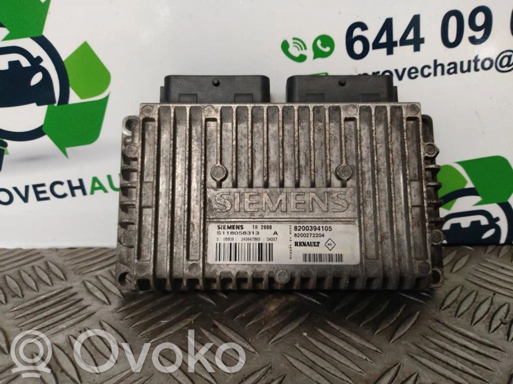 Renault Megane II Engine control unit/module ECU 