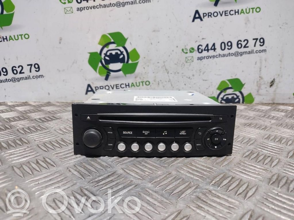 Citroen Berlingo Panel / Radioodtwarzacz CD/DVD/GPS 