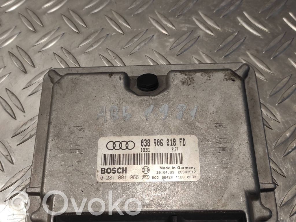 Audi A4 S4 B5 8D Engine control unit/module 