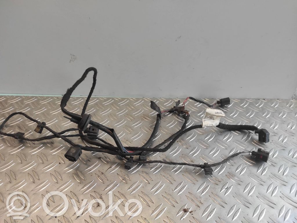Audi A6 S6 C6 4F Cableado del sensor de aparcamiento (PDC) 