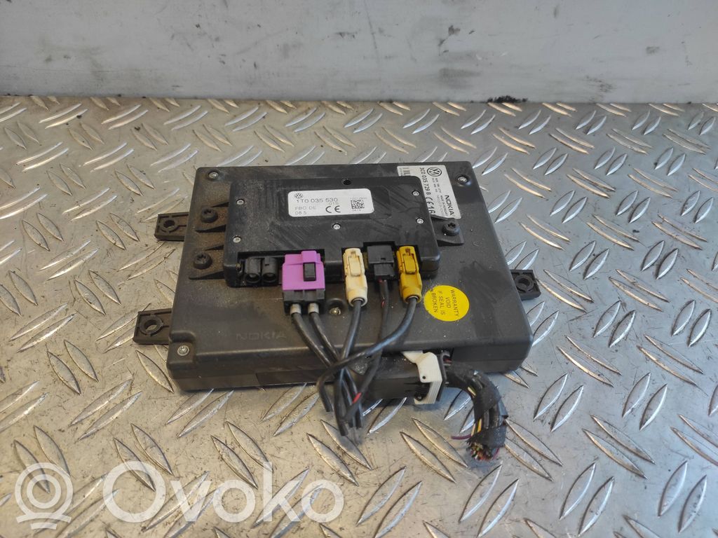 Volkswagen PASSAT B6 Tālruņa vadības bloks 