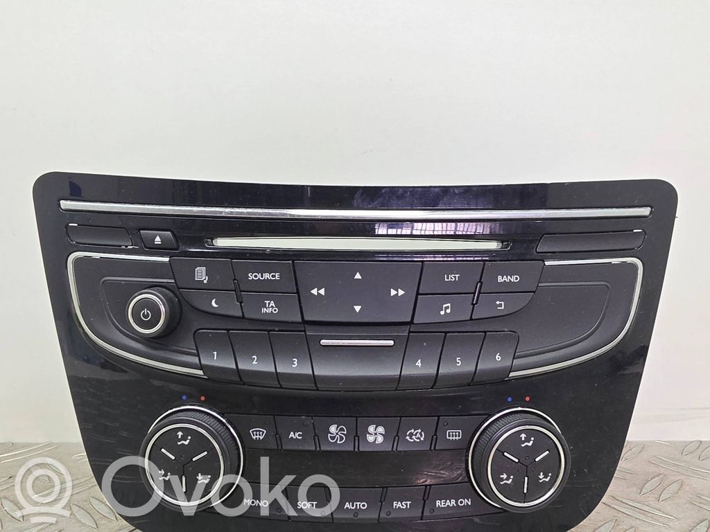 Peugeot 508 Climate control unit 
