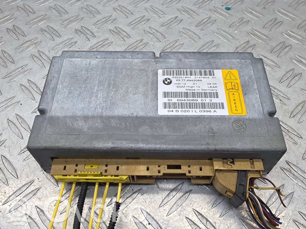 BMW 5 E60 E61 Airbag control unit/module 