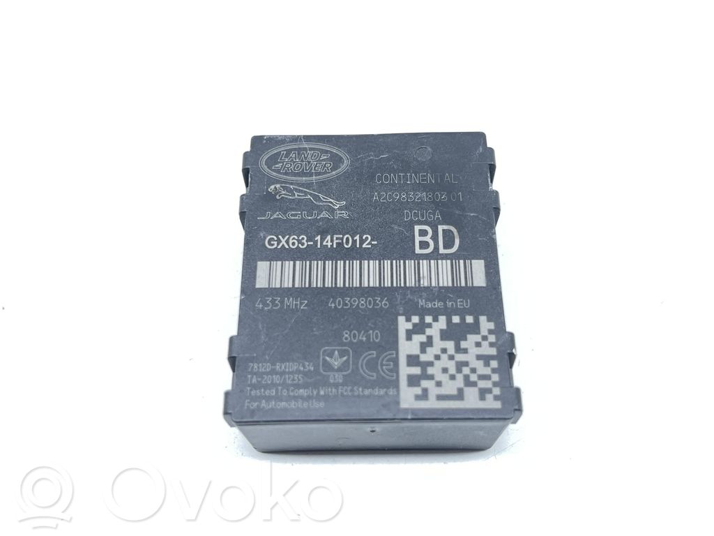 Land Rover Range Rover Evoque L538 Steuergerät Reifendruckkontrolle RDK 