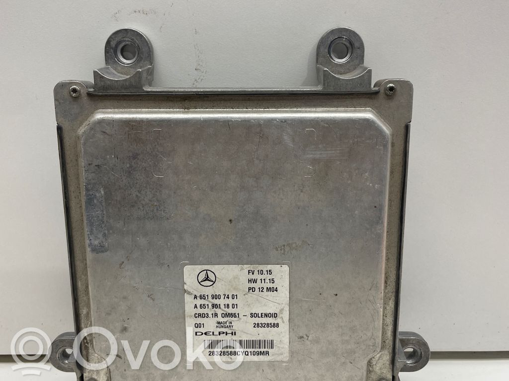 Mercedes-Benz C W204 Engine control unit/module 