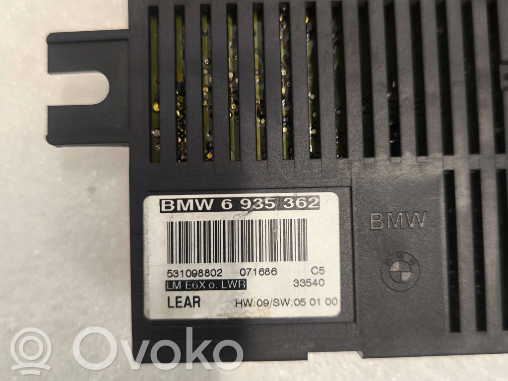 BMW 5 E60 E61 Šviesų modulis 