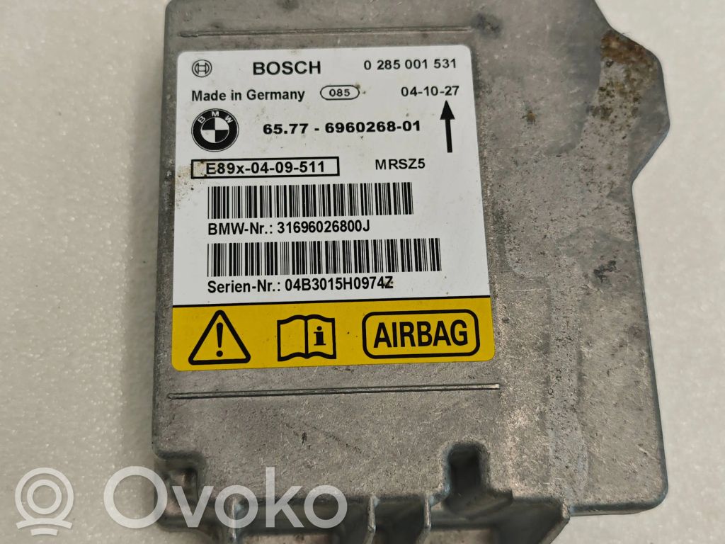 BMW 1 E81 E87 Airbag control unit/module 