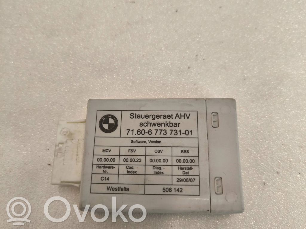 BMW 3 E90 E91 Tow bar trailer control unit/module 