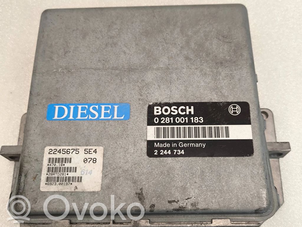 BMW 5 E34 Engine control unit/module 