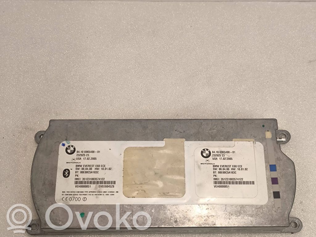 BMW 5 E60 E61 Bluetooth control unit module 