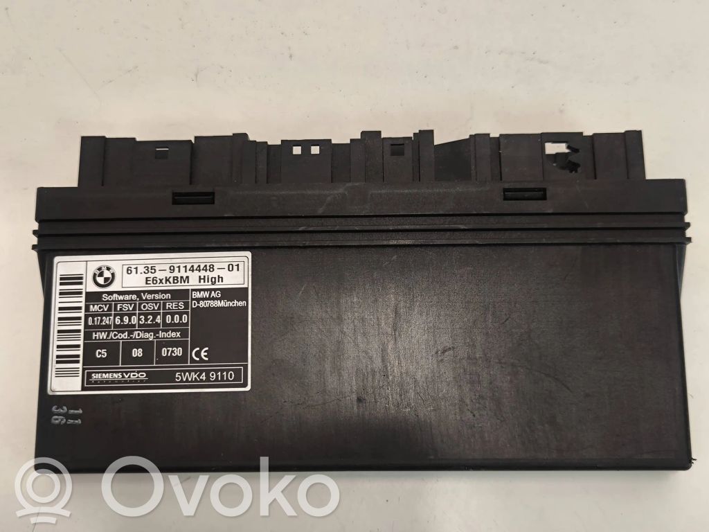 BMW 5 E60 E61 Komforta modulis 