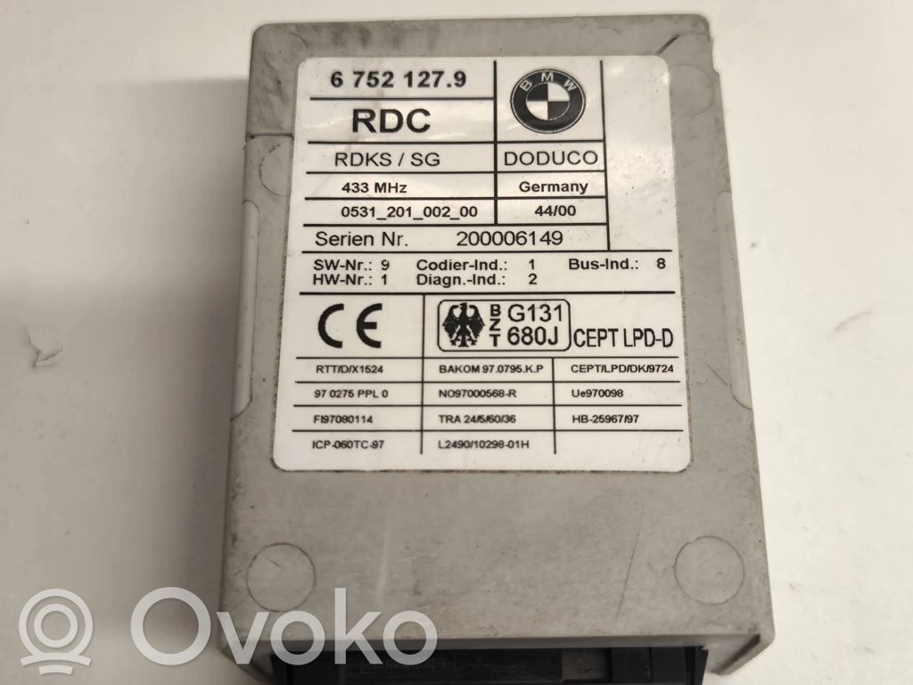 BMW X5 E53 Tire pressure control unit 
