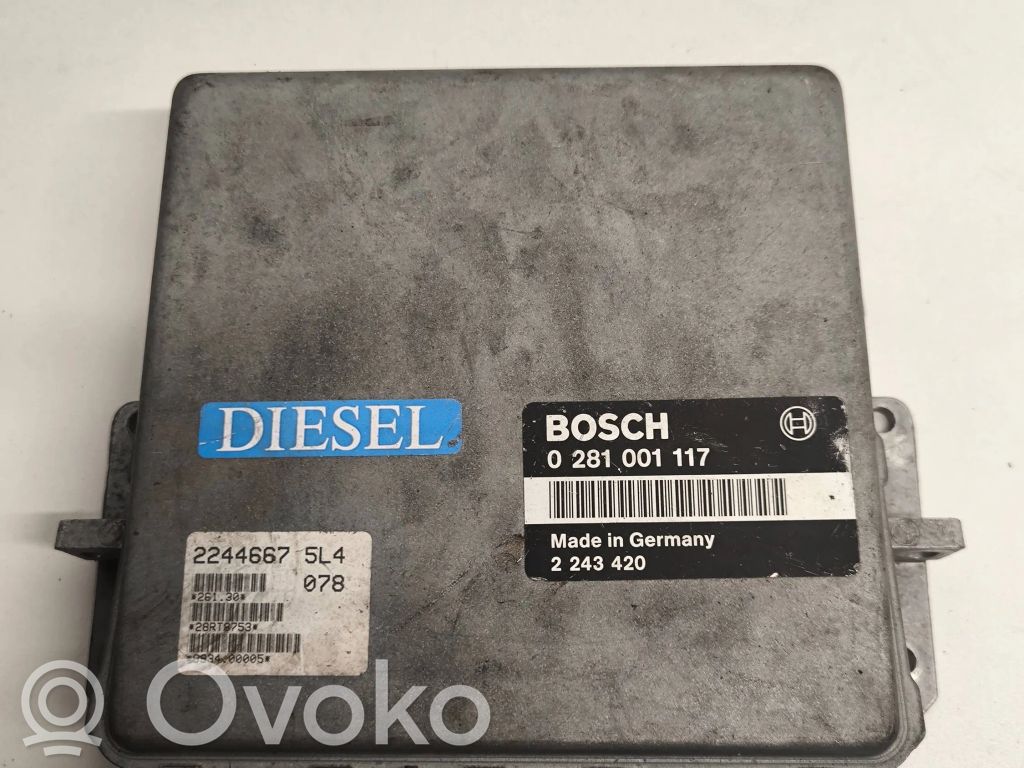 BMW 5 E34 Engine control unit/module 