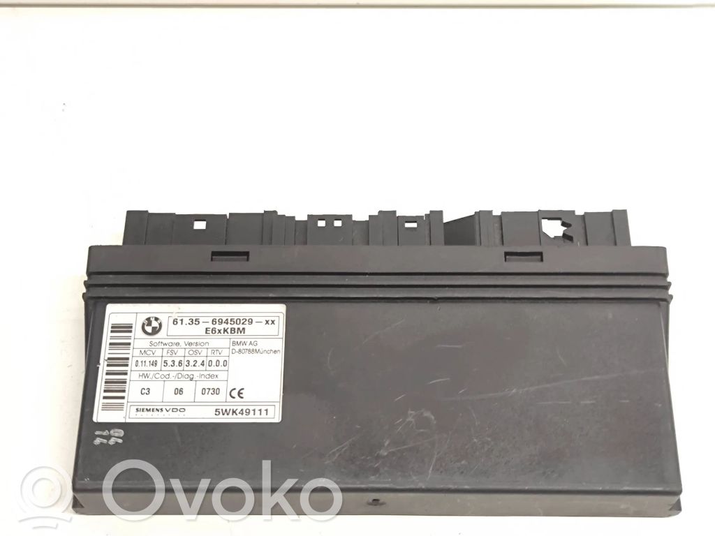 BMW 5 E60 E61 Module confort 