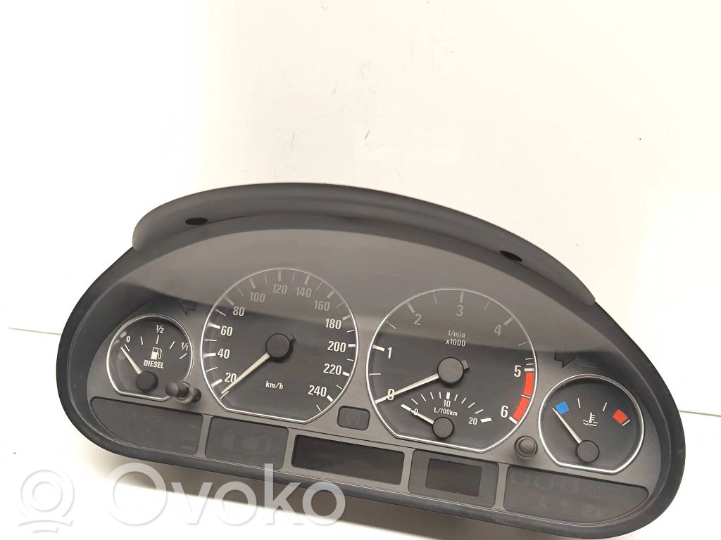 BMW 3 E46 Speedometer (instrument cluster) 