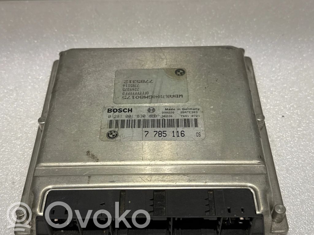 BMW 5 E39 Engine control unit/module 