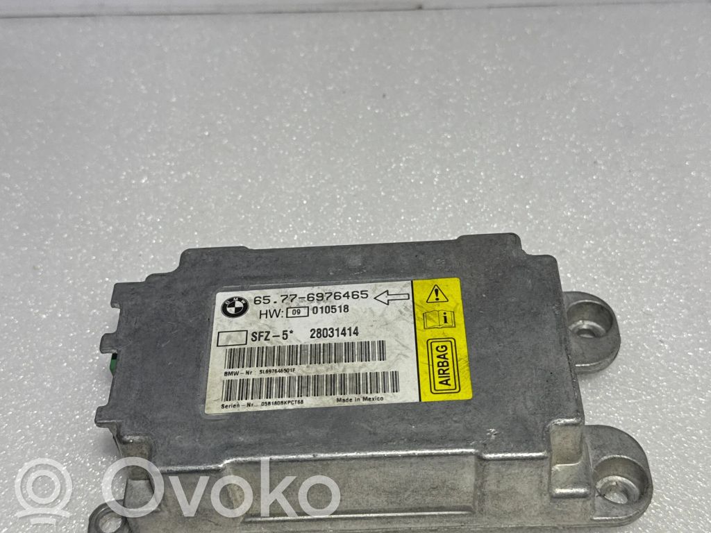 BMW 5 E60 E61 Turvatyynyn ohjainlaite/moduuli 
