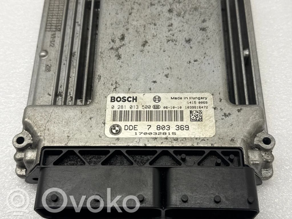 BMW 5 E60 E61 Engine control unit/module 