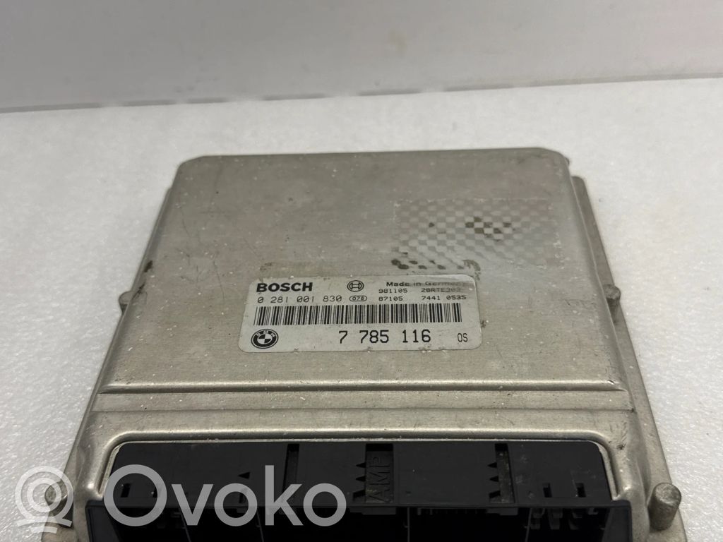 Engine control unit/module   7785116,0281001830