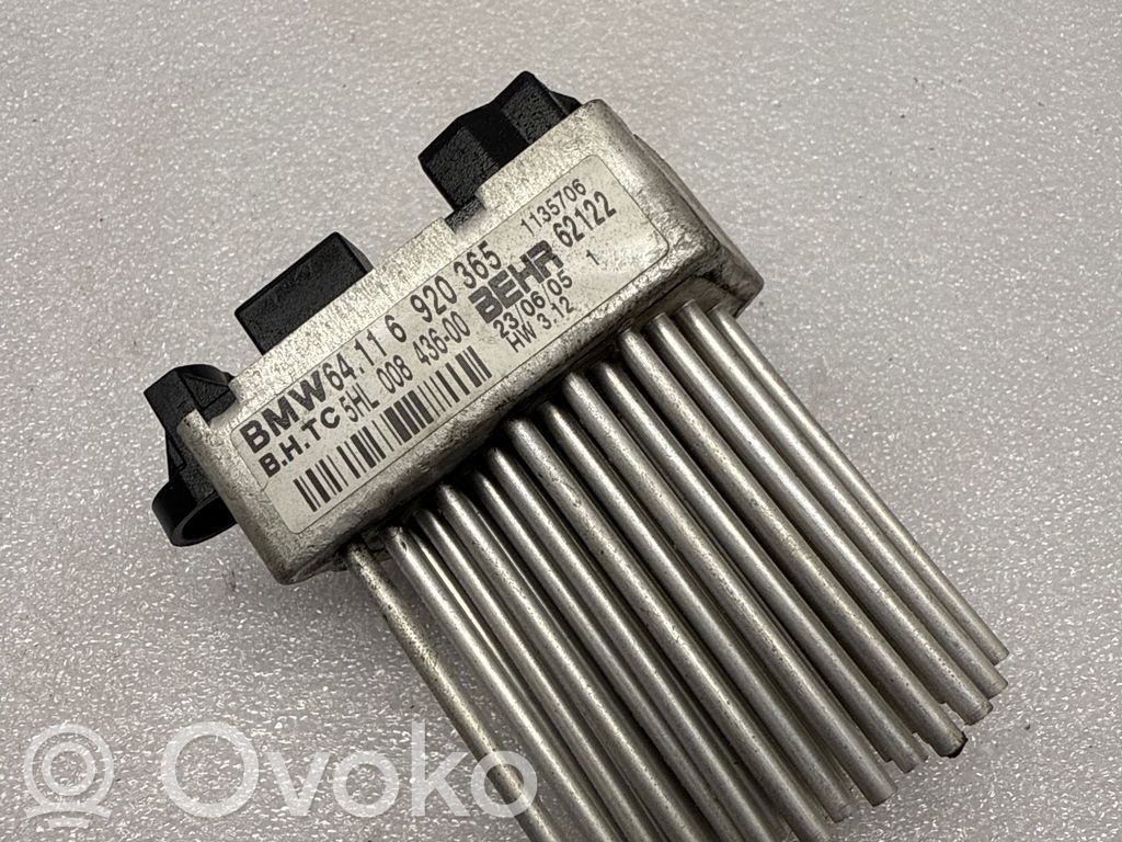 BMW X3 E83 Motor aerotermă/rezistor ventilator 