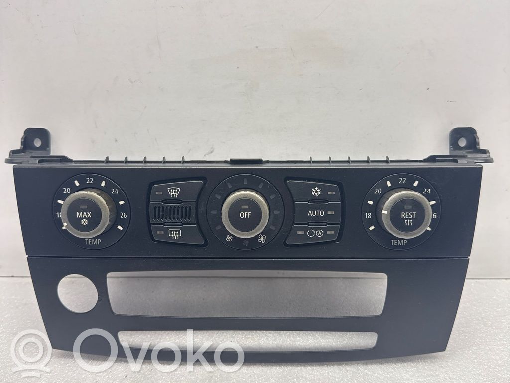 BMW 5 E60 E61 Climate control unit 