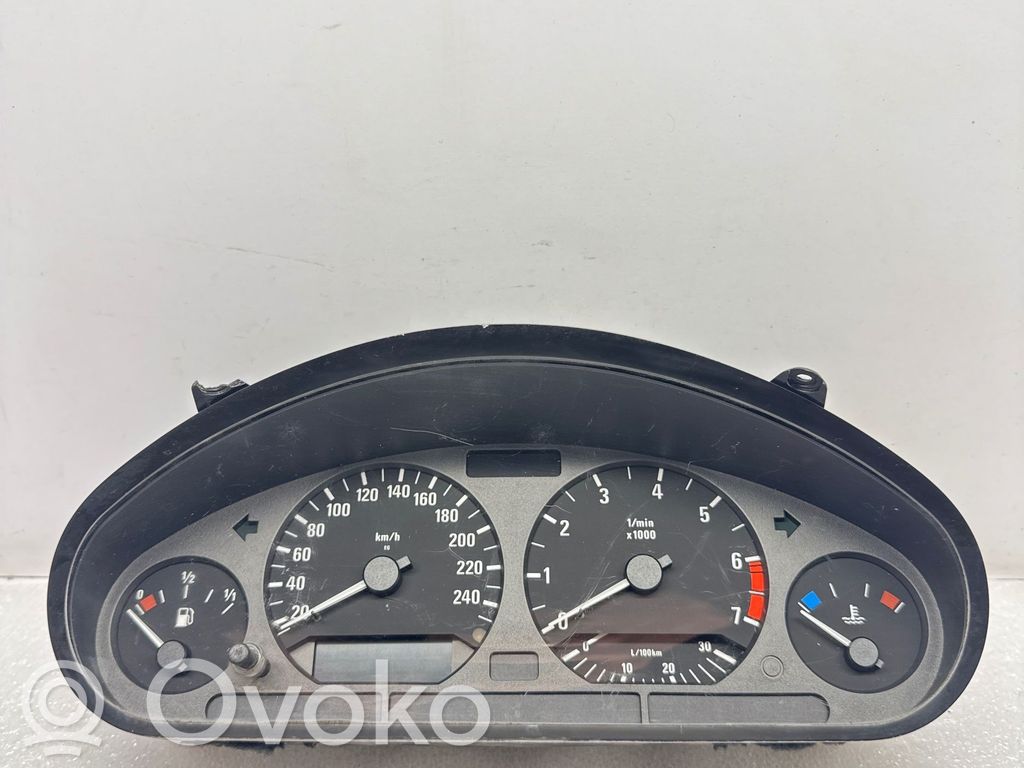 BMW 3 E36 Spidometras (prietaisų skydelis) 