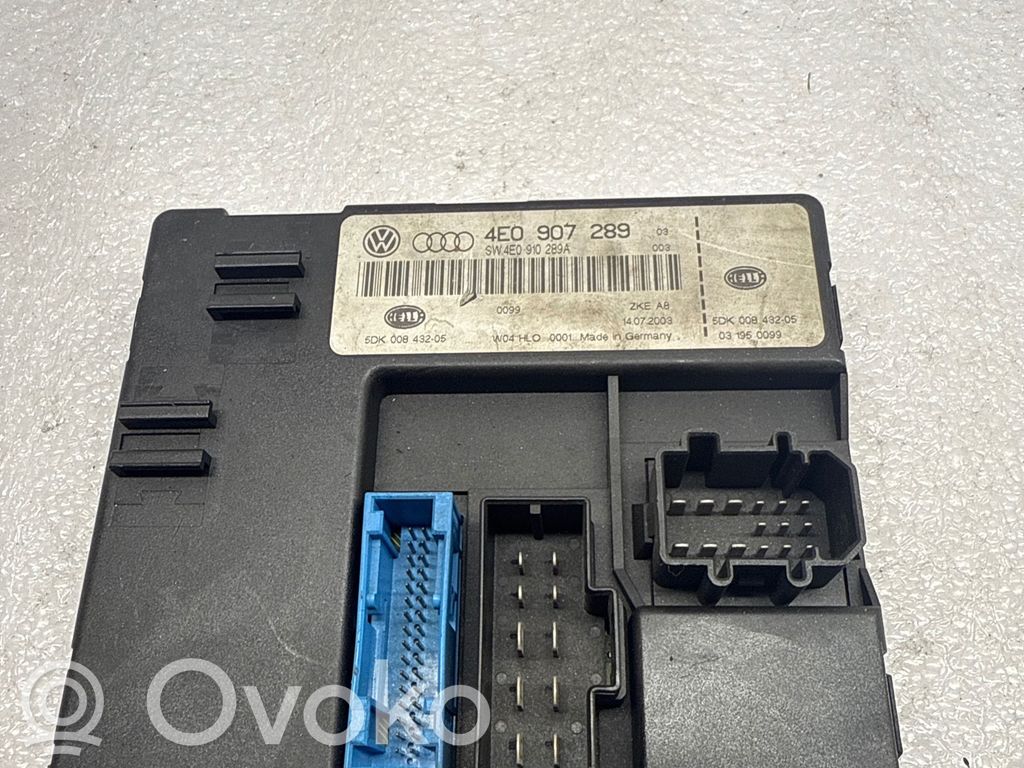 Module confort   4E0907289,4E0910289A,5DK00843205
