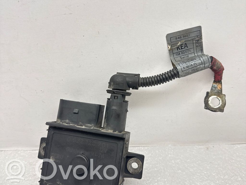 BMW 3 E46 Hehkutulpan esikuumennuksen rele 