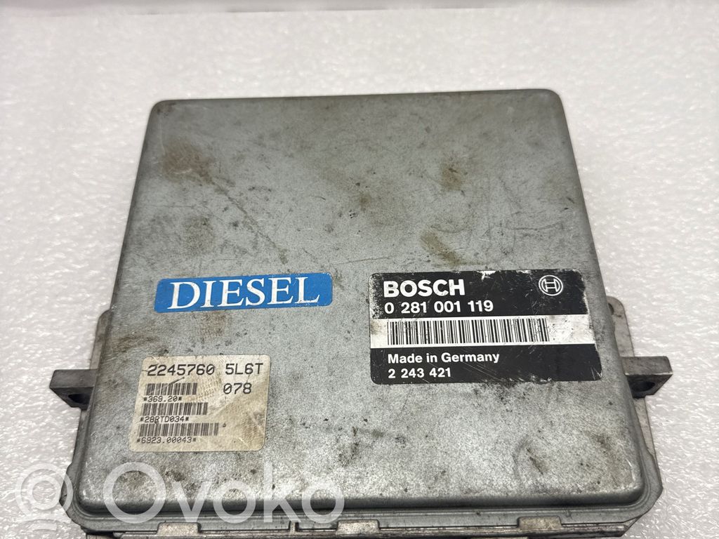 BMW 5 E34 Engine control unit/module 
