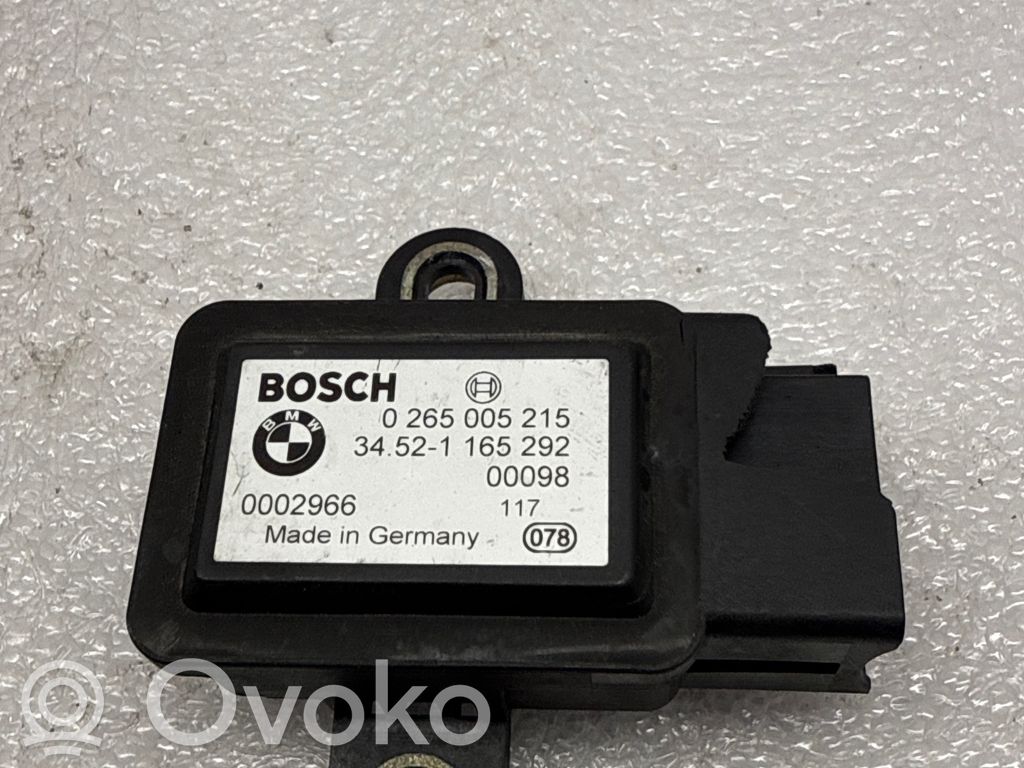 BMW X5 E53 ESP acceleration yaw rate sensor 