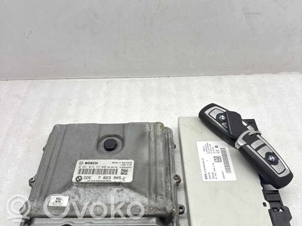 BMW 7 F01 F02 F03 F04 Komputer / Sterownik ECU i komplet kluczy 