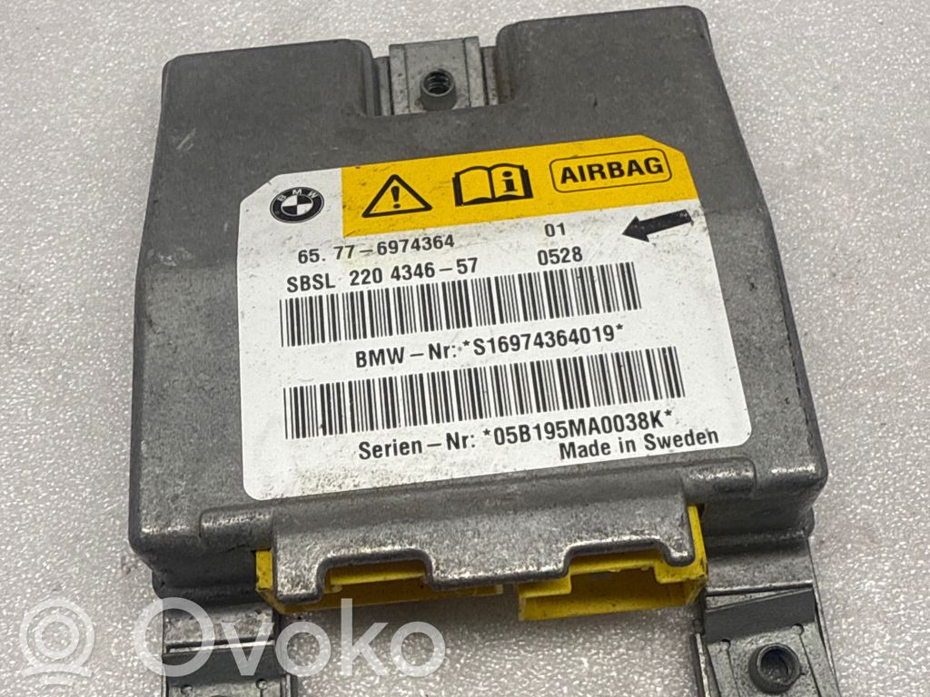 BMW 5 E60 E61 Airbag control unit/module 