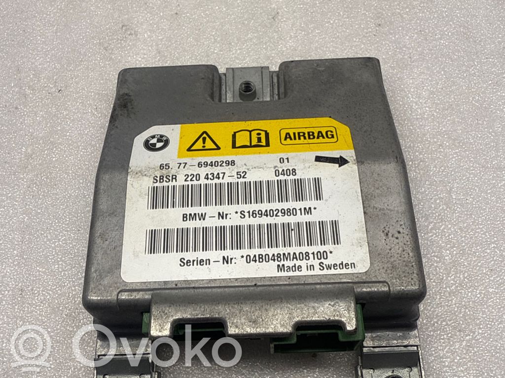 BMW 5 E60 E61 Unitate/modul de comandă airbaguri 