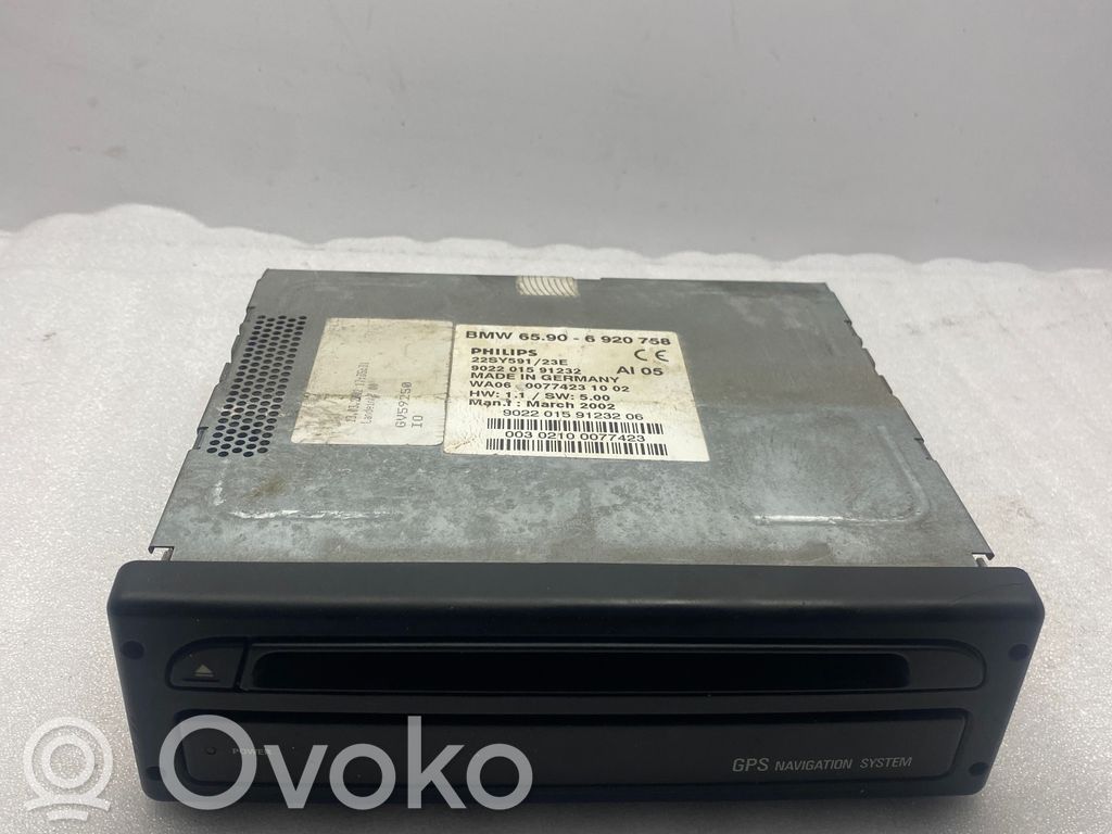 BMW 5 E39 Navigation unit CD/DVD player 