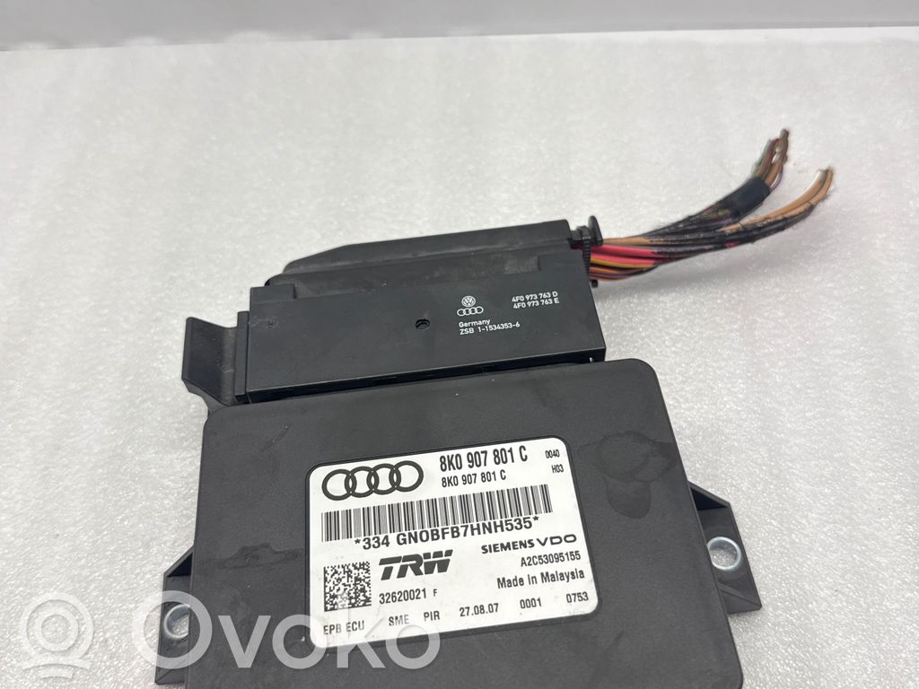 Module de commande de frein à main   8K0907801C,32620021,A2C53095155