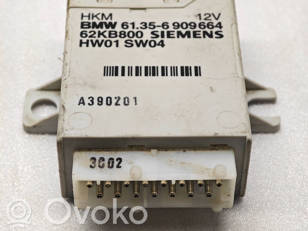 BMW 5 E39 Tailgate/trunk control unit/module 