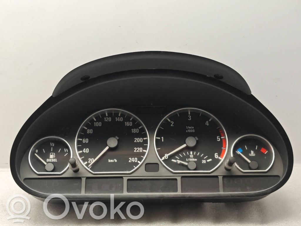 BMW 3 E46 Speedometer (instrument cluster) 