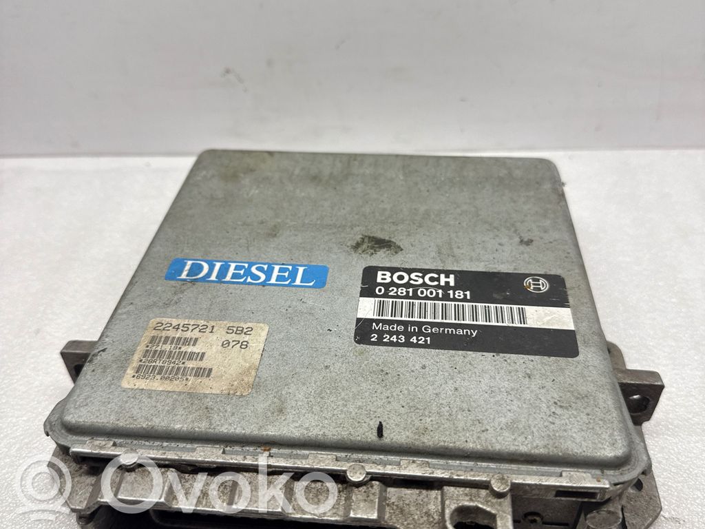 Unidad de control/módulo del motor   2243421,0281001181