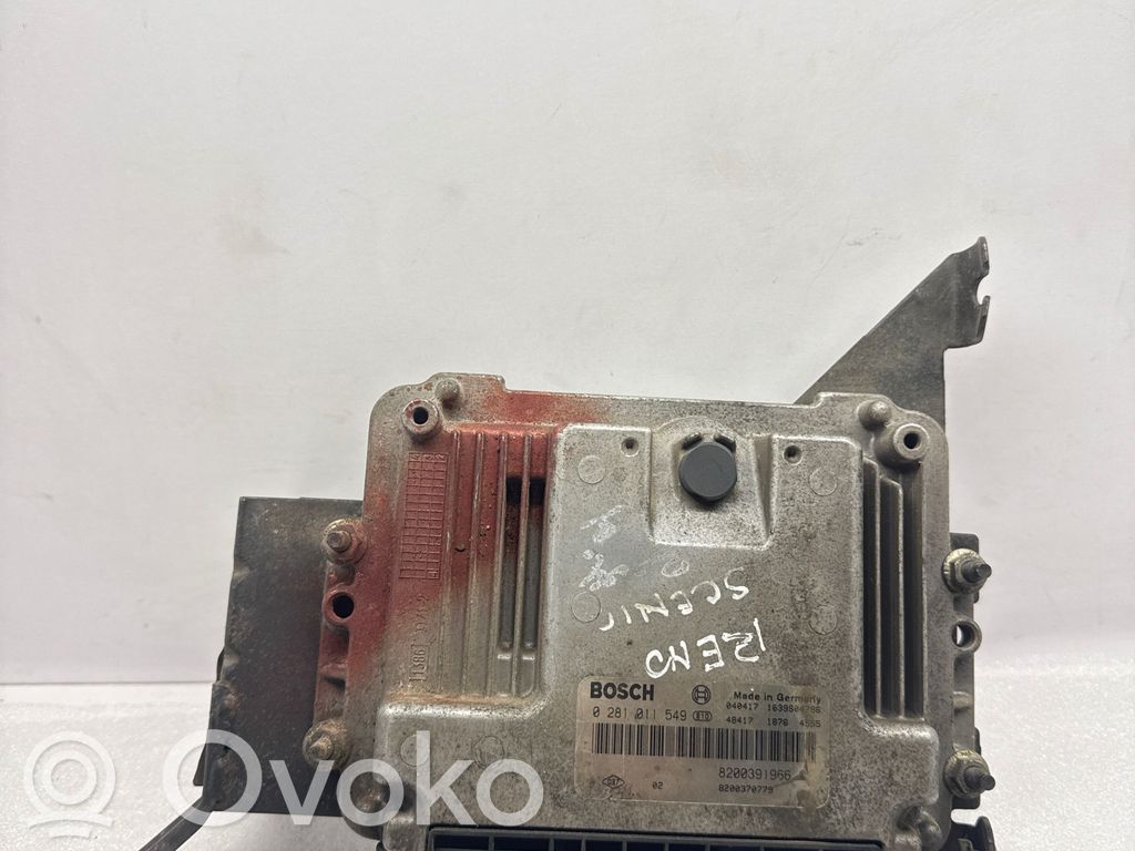 Engine control unit/module   0281011549,8200391966