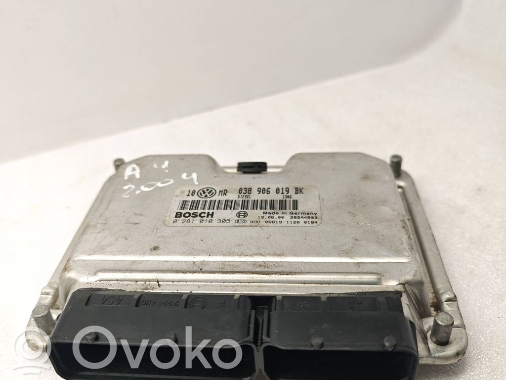 Engine control unit/module   038906019BK,28SA4603