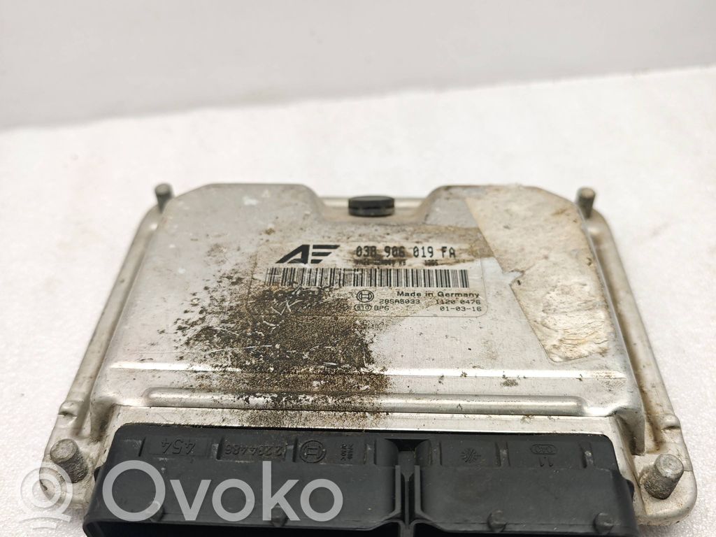 Engine control unit/module   038906019FA,28SA5033