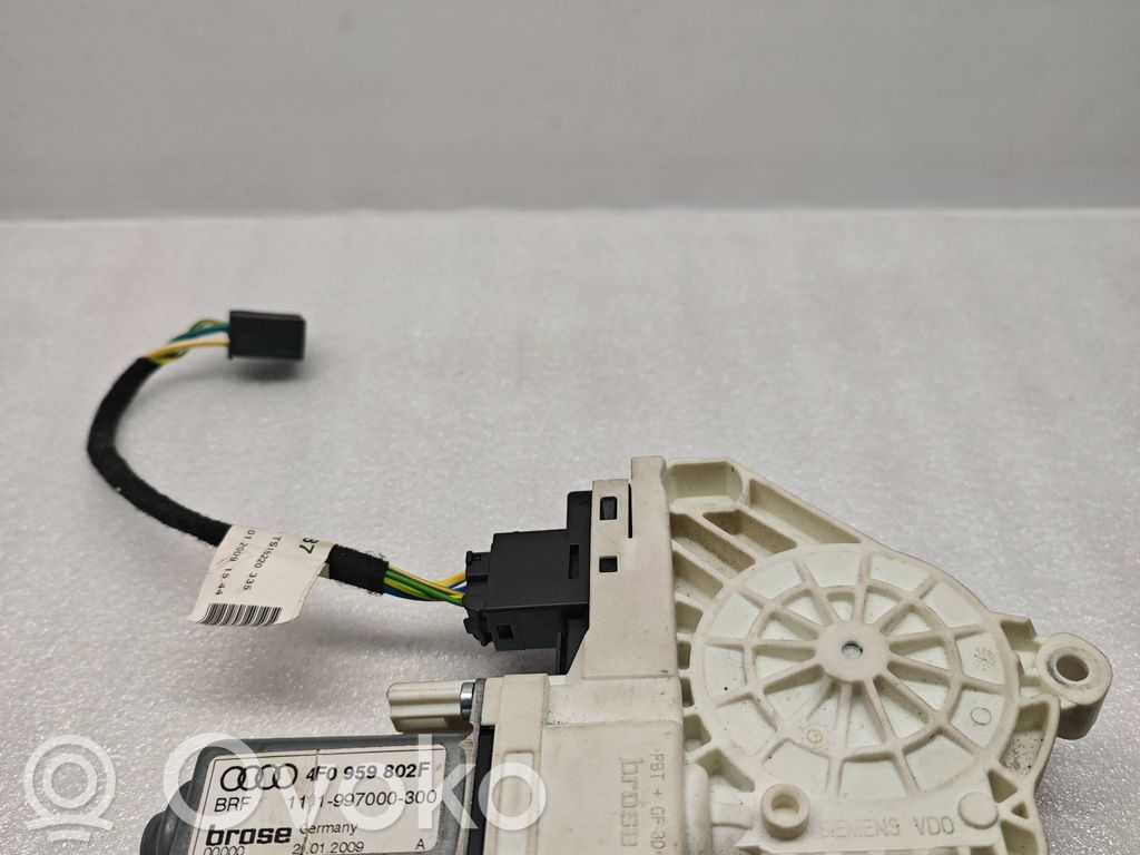 Audi A6 S6 C6 4F Rear door window regulator motor 