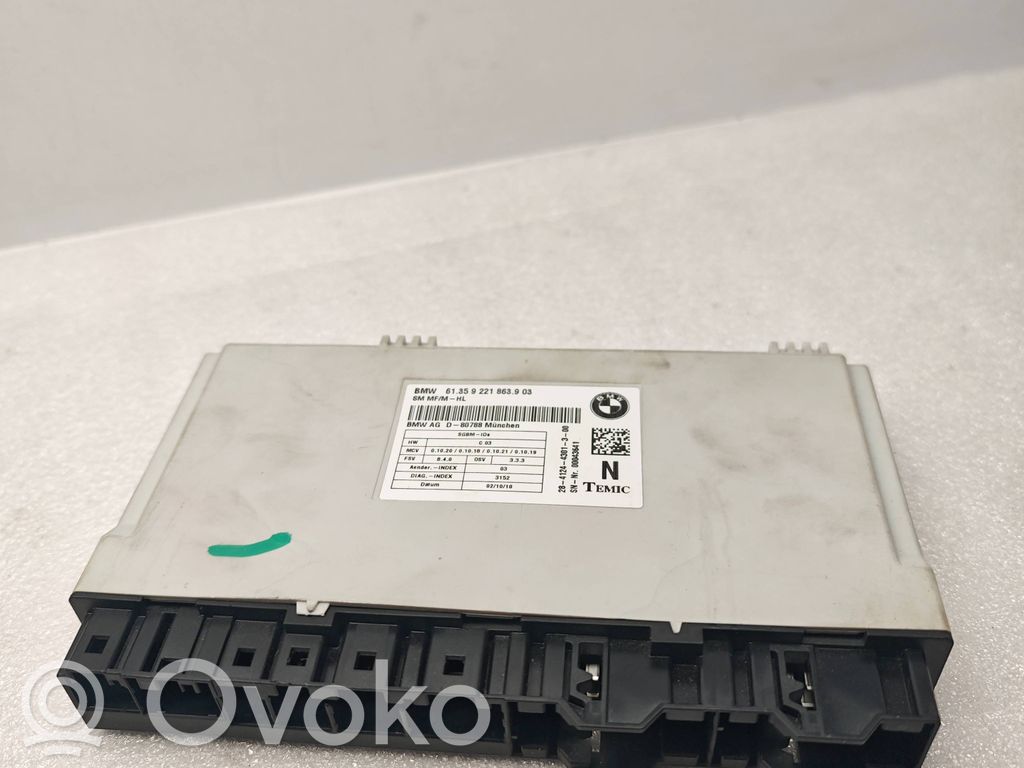 BMW X5 E70 Seat control module 