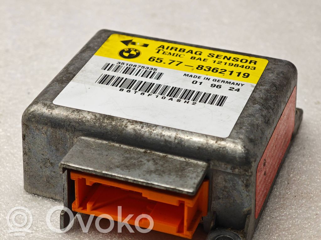 Sterownik / Moduł Airbag   8362119,12198403,3510875335