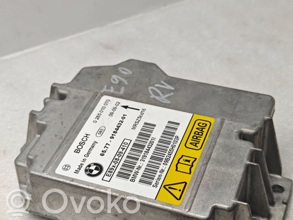 BMW 3 E90 E91 Module de contrôle airbag 