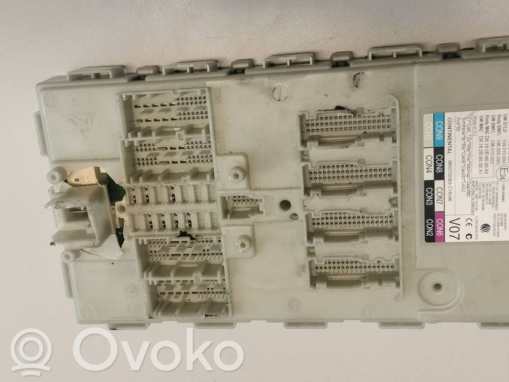 BMW 5 G30 G31 G38 Sterownik / Moduł komfortu 