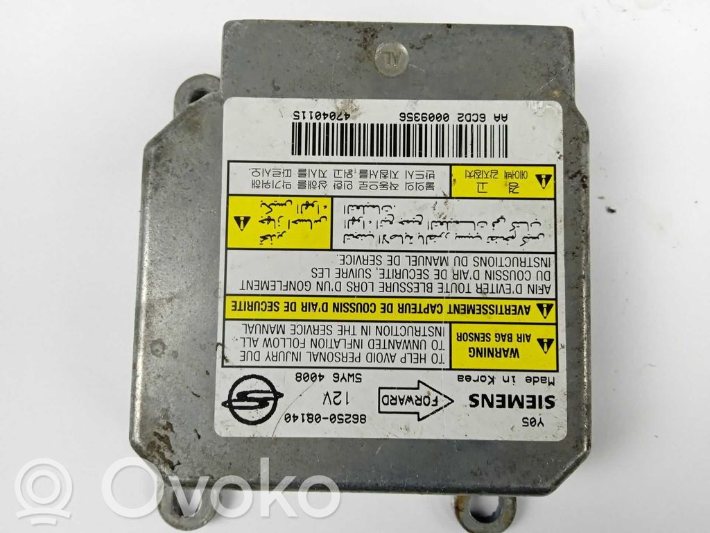 Centralina/modulo airbag   8625008140