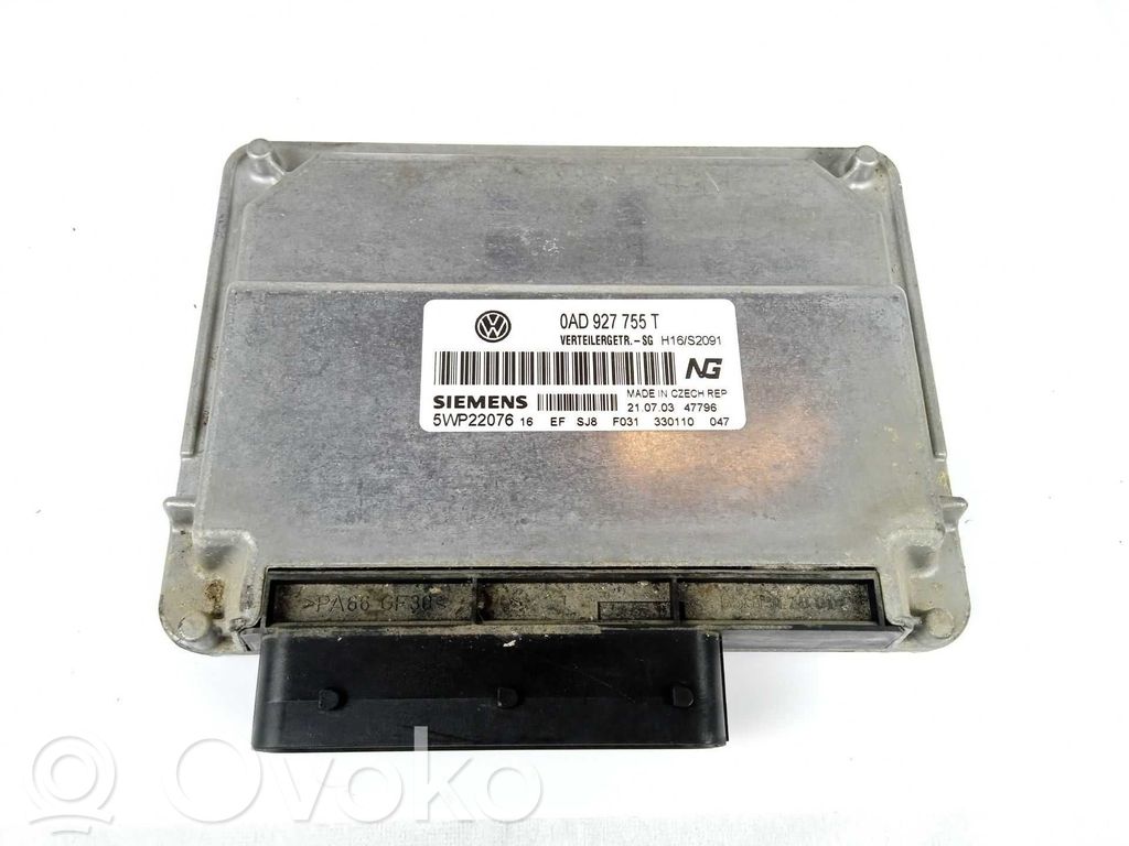 Volkswagen Touareg I Engine control unit/module 