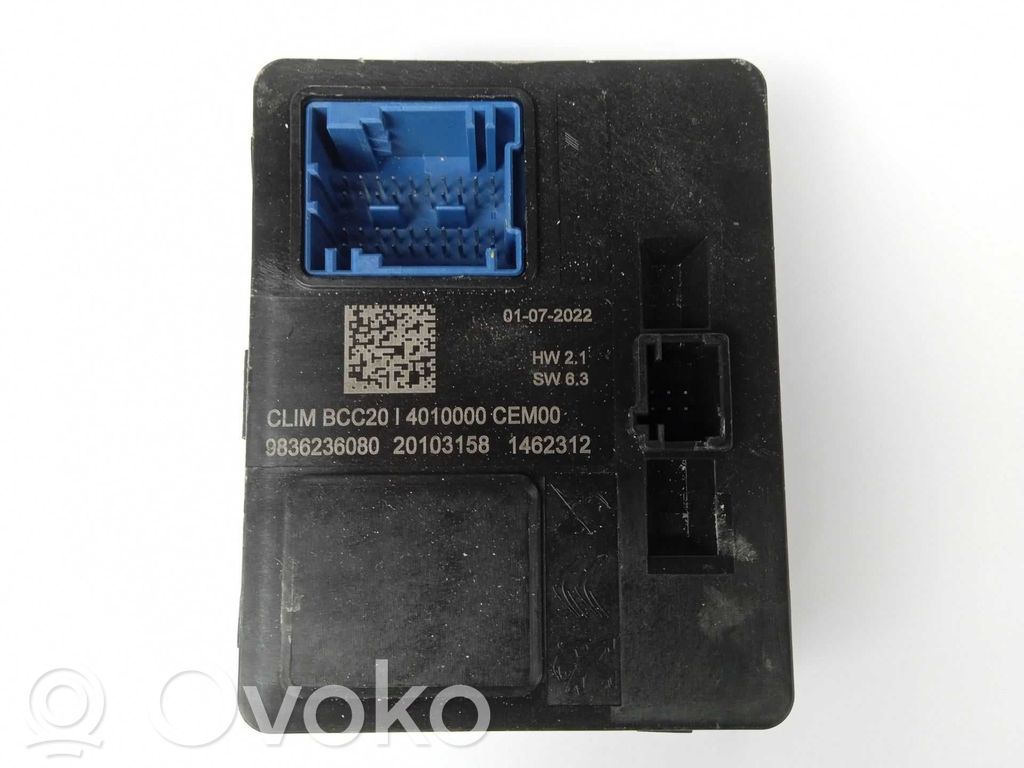 Autres unités de commande / modules   9836236080
