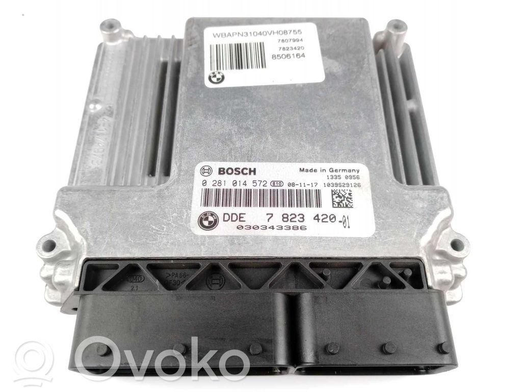 BMW 3 E90 E91 Unitate/modul de control motor 